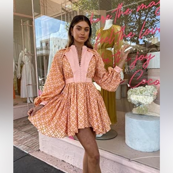 NWT Roiii long sleeve dress - Picture 2 of 10